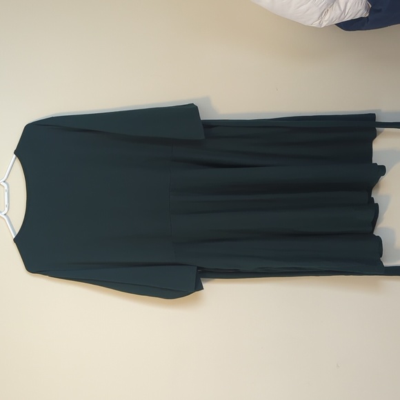 Dark Green Wrap Dress, Brand New with Tags - Picture 3 of 4